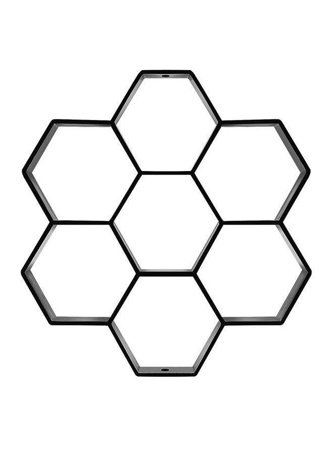 Generic Pavement Walkway Hexagon Brick Mould Black 30x30x4.2centimeter  - Image 2