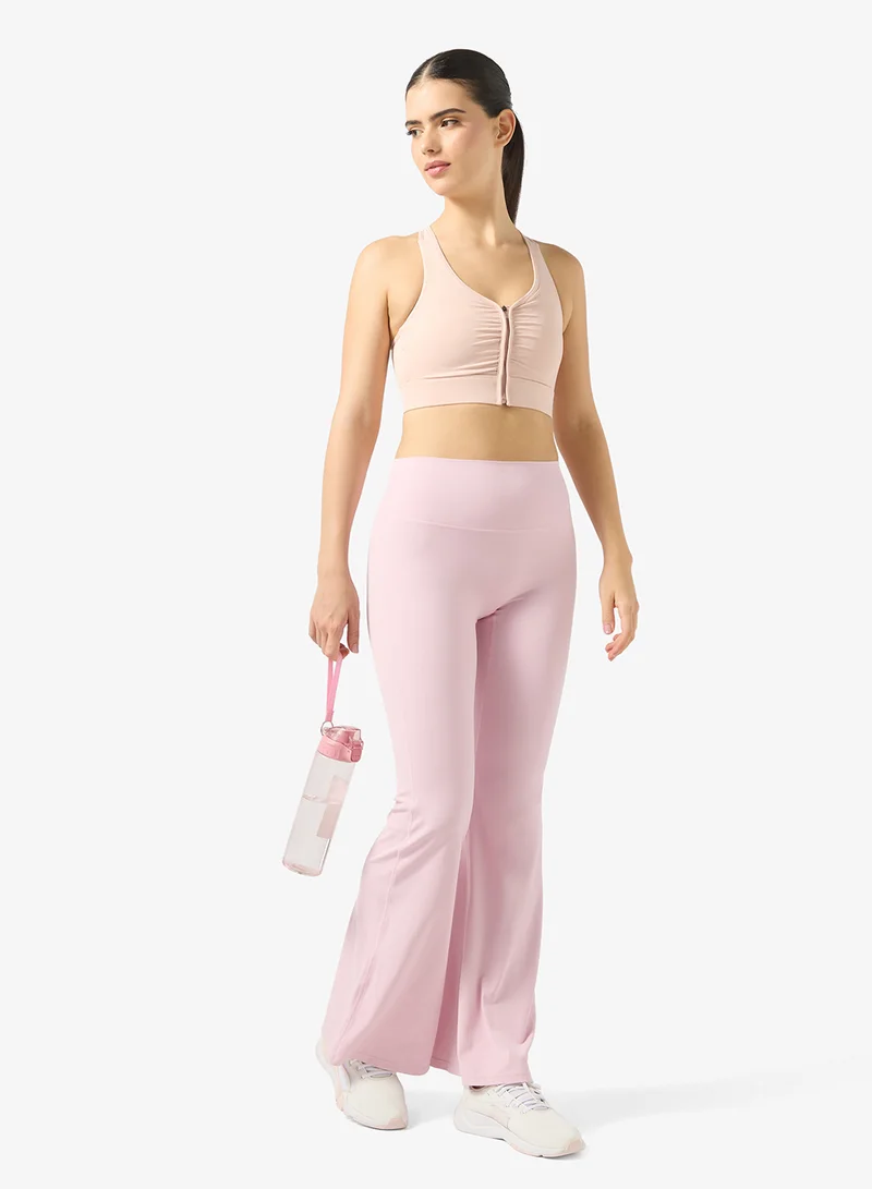 FRWD  Zip Up Cutout Detail Sports Bra for Women | Best Price UAE