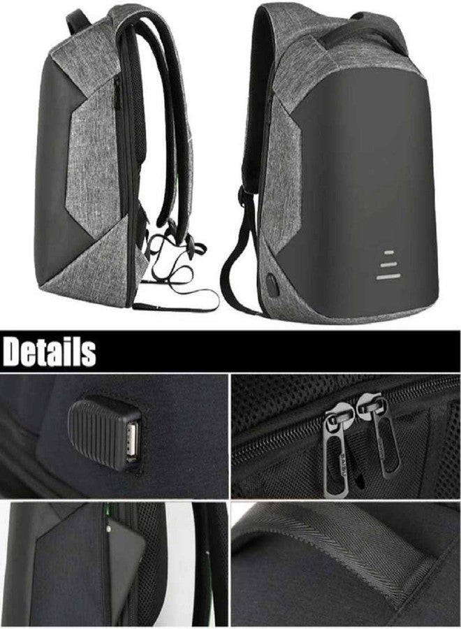 Mirror Blue Anti Theft Backpack - Image 3