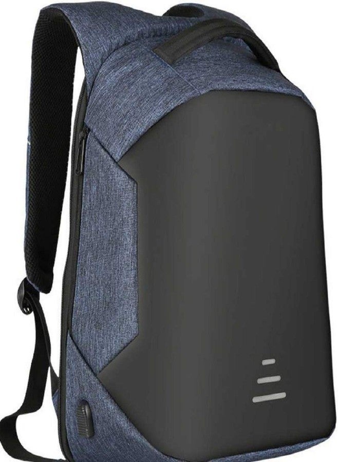 Mirror Blue Anti Theft Backpack - Image 1