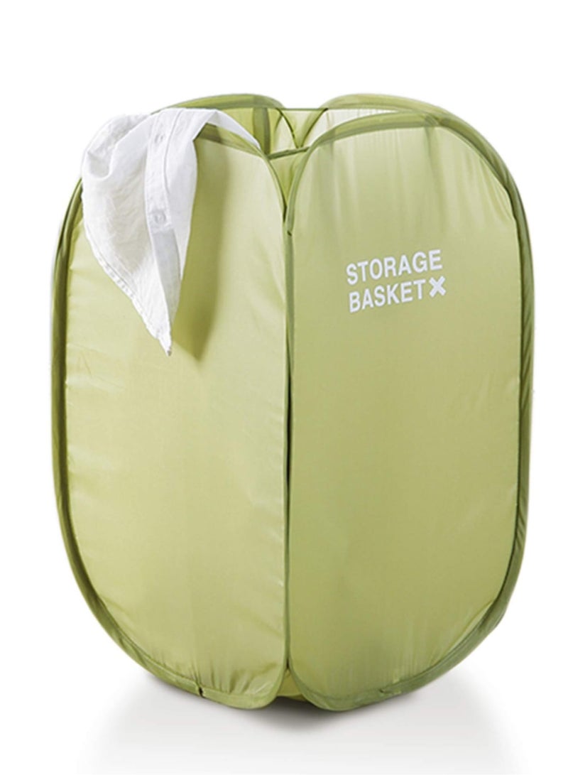 Zikra Collapsible Waterproof Popup Laundry Hamper, Foldable Laundry Baskets with Durable Handles for Kids Girl Boy College Dorm Llaundery Room Storage Travel Camping - Image 1