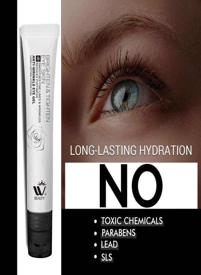 WBM Eye Cream with Metal Roller | Anti-Aging Eye Treatment for Dark Circles, Puffiness & Wrinkles | Hyaluronic Acid, Retinol & Niacinamide | Hydrating & Cooling Under Eye Cream | 20ml - Image 5