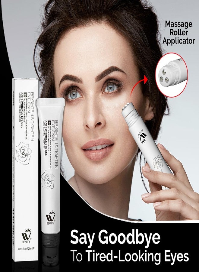 WBM Eye Cream with Metal Roller | Anti-Aging Eye Treatment for Dark Circles, Puffiness & Wrinkles | Hyaluronic Acid, Retinol & Niacinamide | Hydrating & Cooling Under Eye Cream | 20ml - Image 3