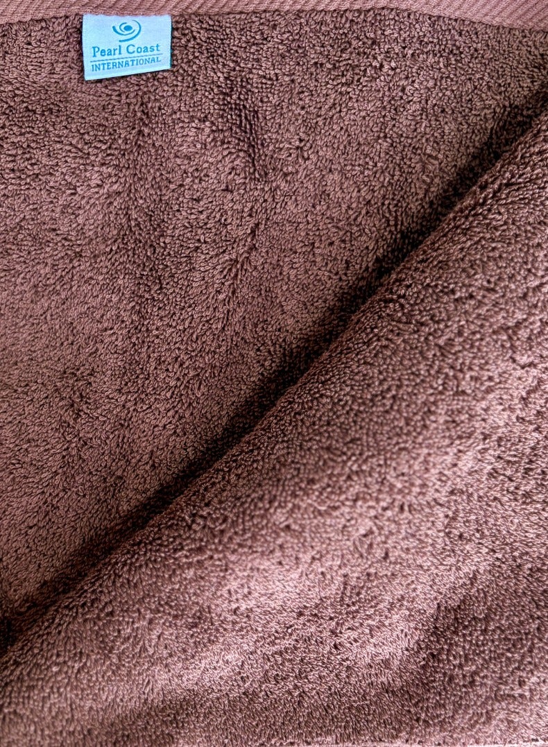 Pearl Coast 2 Pieces Oversized Pool Towel Set 90x200cm Extra Large Premium Cotton 600 GSM Ultra Soft and Highly Absorbent Hotel And Spa Quality Towels - Image 2