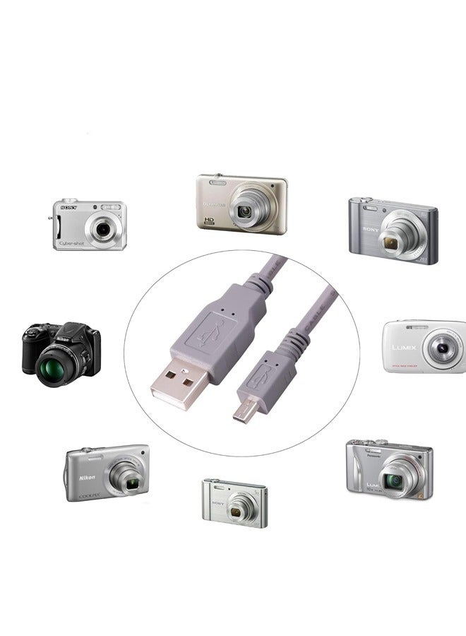 Taimi Mini USB 5Pin to USB 2.0 Male Data Cable for Hard Disk, Camera, PlayStation3 Controller And Phone 10M  - Image 5