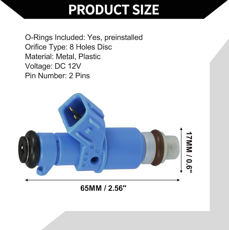 Hihaha Fuel Injector Set for Honda Vehicles - Image 5