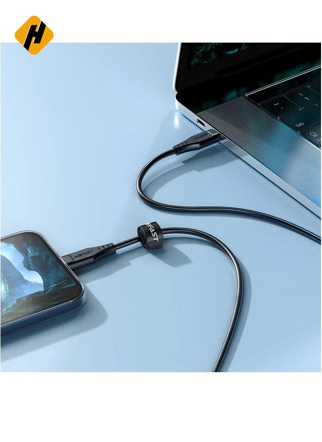 HuHa - C3-01 USB-C to Lightning Charging and Data Cable - 1.2M - Image 1