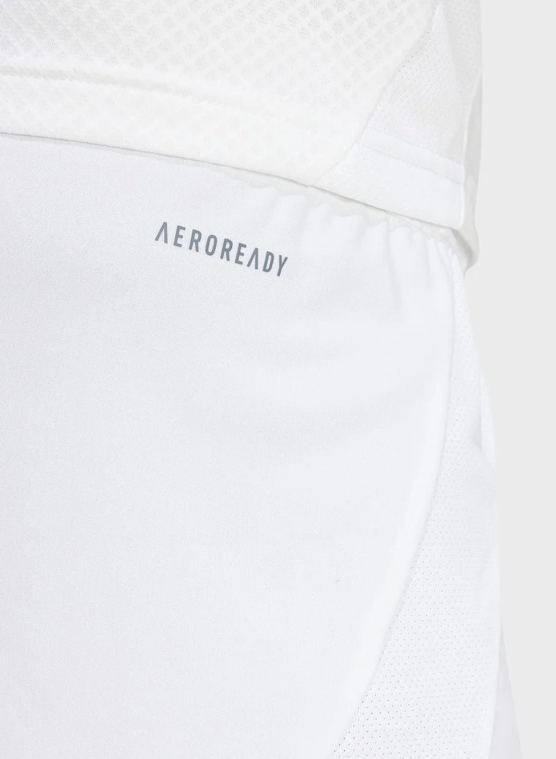 Adidas Real H Sho White Football Shorts For Men Xs