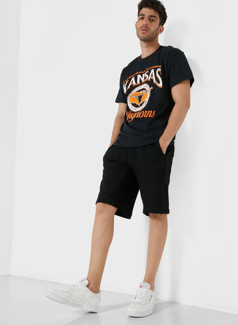 TOPMAN Kansas Crew Neck T-Shirt