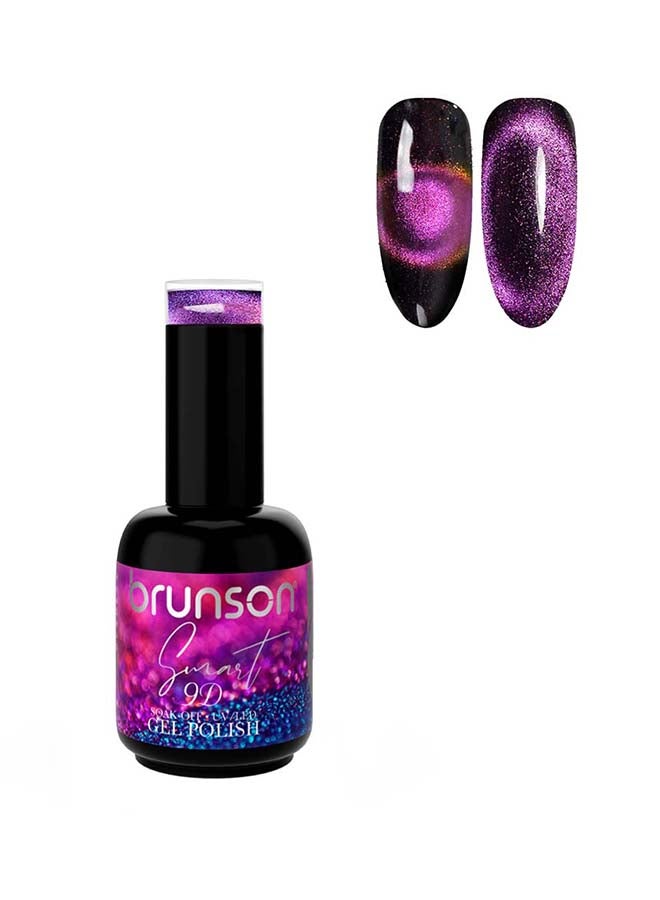Smart 9D Soak Off UV LED Magic Cat Eye Gel Nail Polish BSMC104
