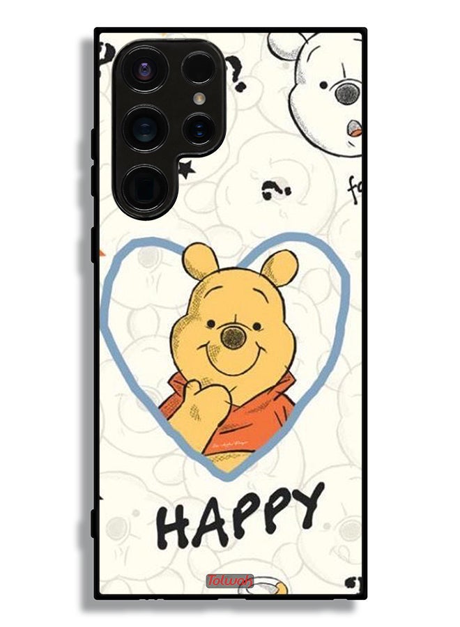 Tolwak Samsung Galaxy S23 Ultra 5G Protective Case Cover Pappy Bear - Image 3