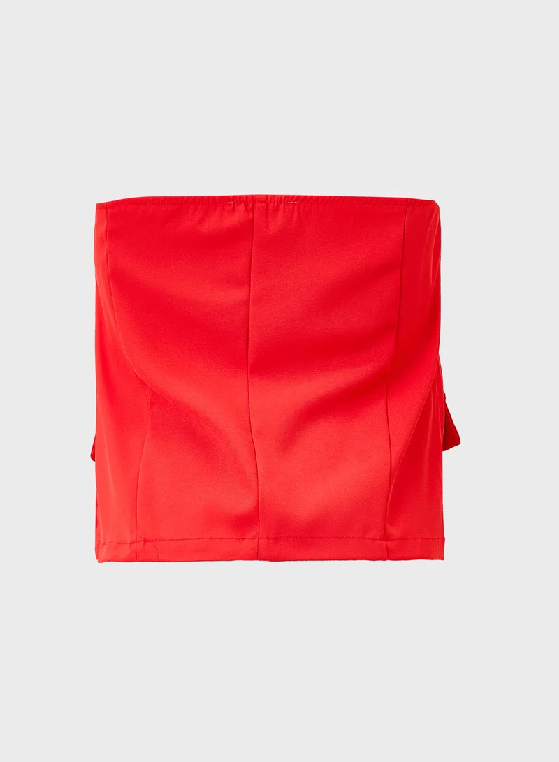 ELLA Bandeau Vest & Skirt Set