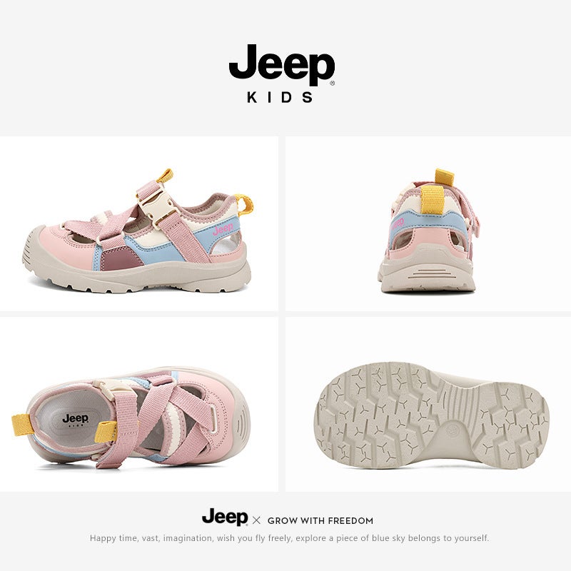 Jeep Girls' Closed-Toe Sandals, Non-Slip Children'S Outdoor Water Shoes, Model, Boys' Beach Sandals For Summer - Image 4
