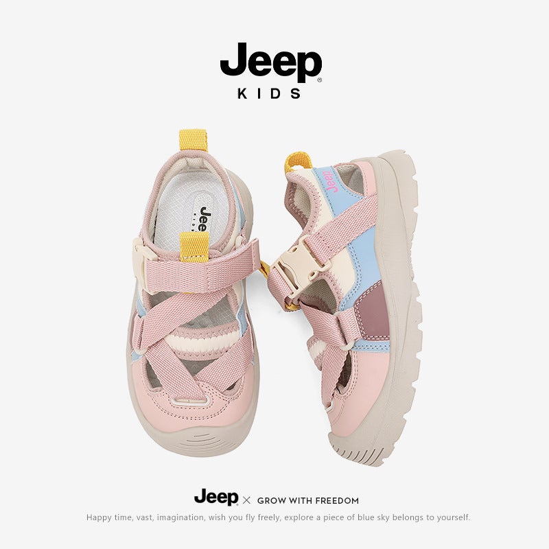 Jeep Girls' Closed-Toe Sandals, Non-Slip Children'S Outdoor Water Shoes, Model, Boys' Beach Sandals For Summer - Image 3