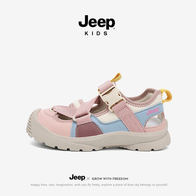 Jeep Girls' Closed-Toe Sandals, Non-Slip Children'S Outdoor Water Shoes, Model, Boys' Beach Sandals For Summer - Image 2