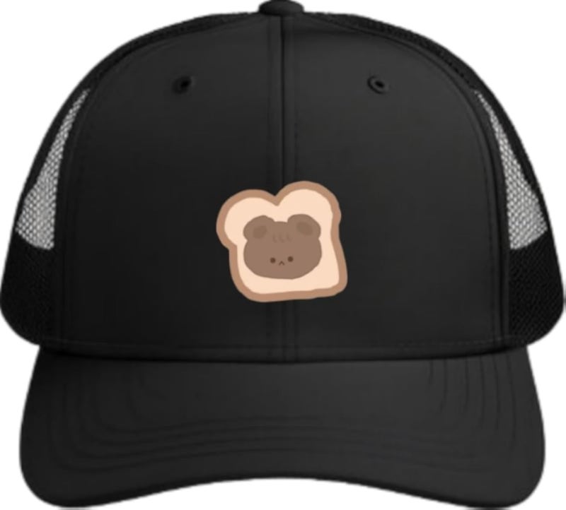 bear Baseball cap Black 16
