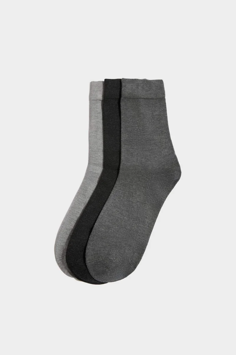ديفاكتو Boy Seamless 3 Piece Bamboo Long Socks