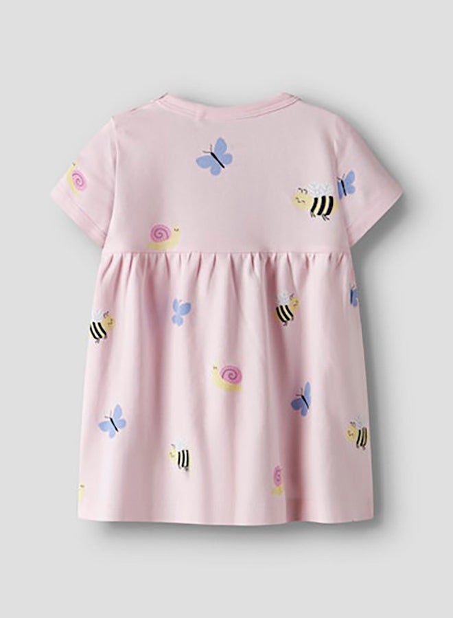 NAME IT Name It Newborn Girls Butterfly and Bee Dress - Image 3