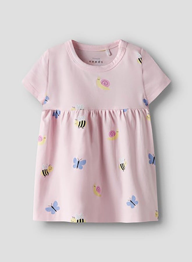 NAME IT Name It Newborn Girls Butterfly and Bee Dress - Image 2