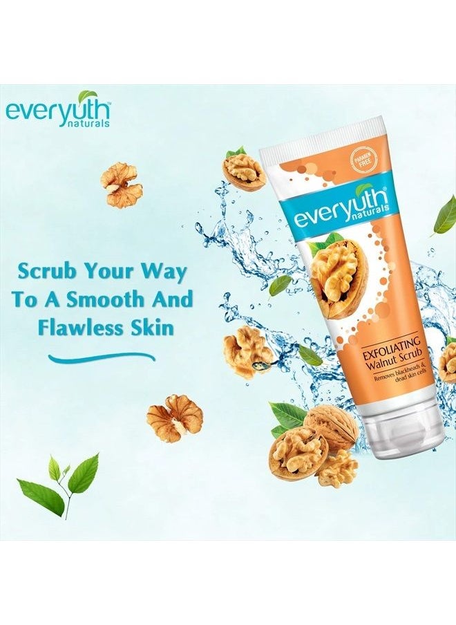 Everyuth - Naturals Exfoliating Walnut Scrub, 100gm, Tube - Image 1