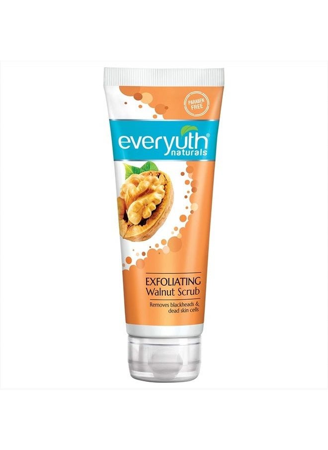 Everyuth - Naturals Exfoliating Walnut Scrub, 100gm, Tube - Image 1