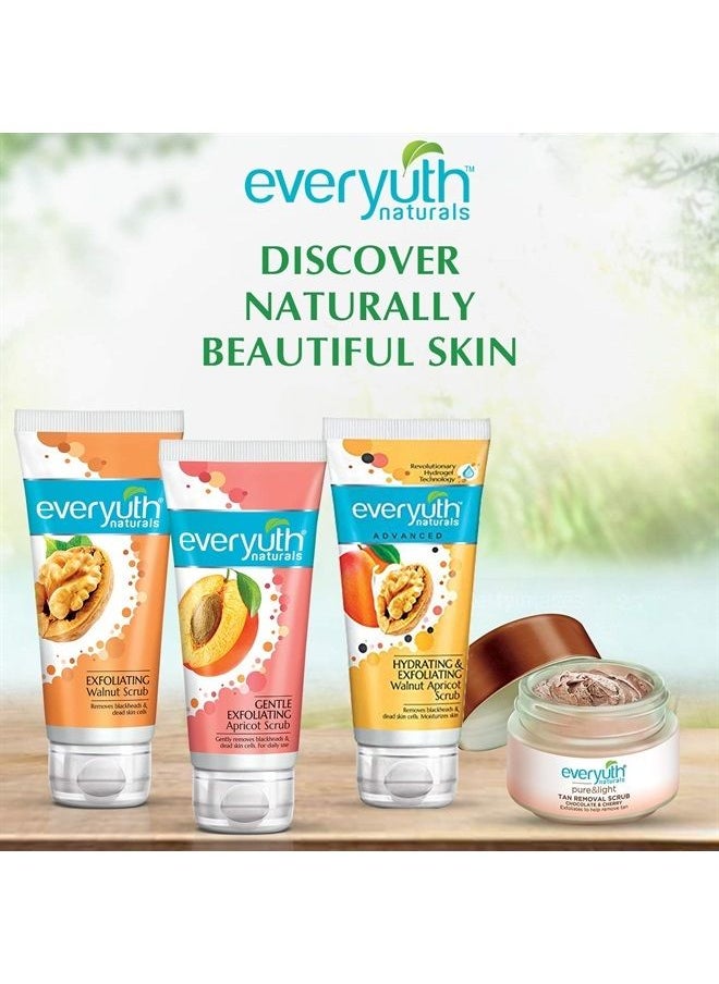 Everyuth - Naturals Exfoliating Walnut Scrub, 100gm, Tube - Image 1