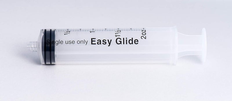 Easy Glide 60ML Syringe Only with Luer Lock Tip  50 Syringes Without a Needle by Easy Glide  Great for Medicine Feeding Tubes and Home Care - Image 3