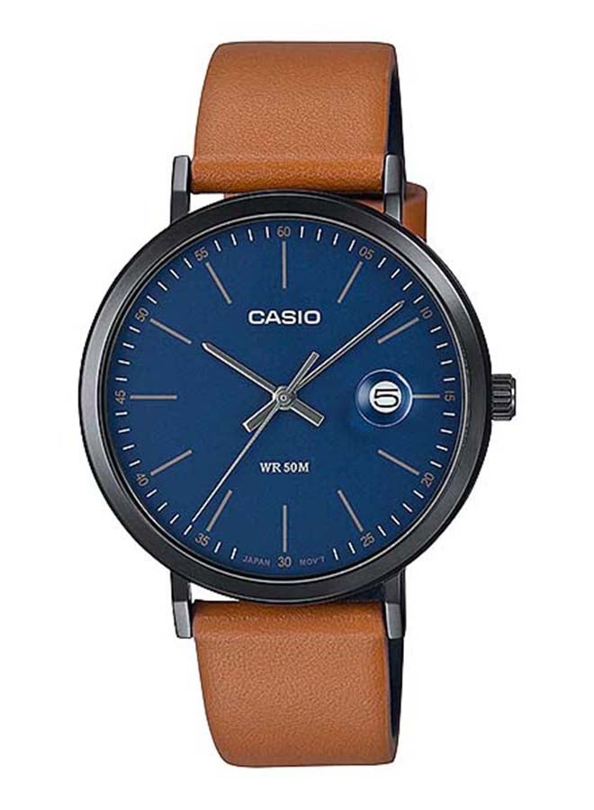 CASIO Men Wrist Watch MTP-E175BL-2EVDF - 45 mm - Brown - Image 1