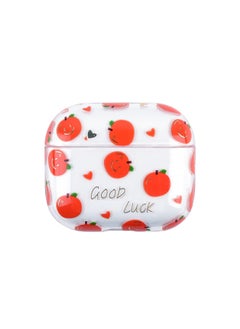 Fresh Airpods 3 Earphone Case 3 Generation Protective Shell For Water Sticker PC For Apple 3 Generation Earphone Case-Color:F06 【PC Bronzing]-Applicable Model:airpods Pro 2