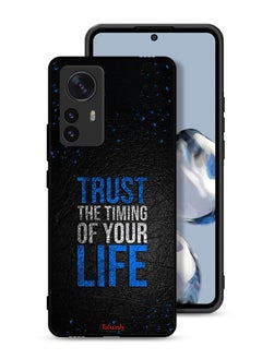 Xiaomi 12 Pro Protective Case Cover Trust The Timing Of Your Life