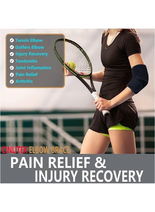 Generic Elbow Support, Elbow Brace, Adjustable Elbow Sleeve, Tennis Elbow Sleve, Arm Wrap Strap, Sleve for Elbow Sleeve for Gym  - Image 2
