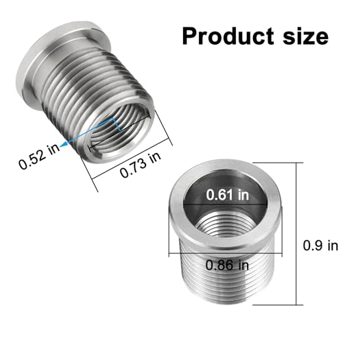 Mekar 14mm Replacement Spark Plug Insert Fit for CAL389-100 for 4. 6L 5. 4L 6. 8 V Tools Compatible for Ford Triton Two Valve Engines-1PC - Image 4