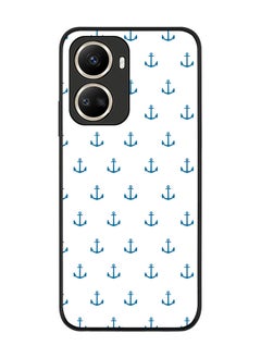 Rugged Black edge case for Huawei nova 10 SE Slim fit Soft Case Flexible Rubber Edges Anti Drop TPU Gel Thin Cover - Anchor Blue