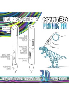 General MYNT3D Stereoscopic Paint Pen with OLED Display, Children's Toy 3D Professional Printing Pen (Three-dimensional Painting Set)  - Image 3