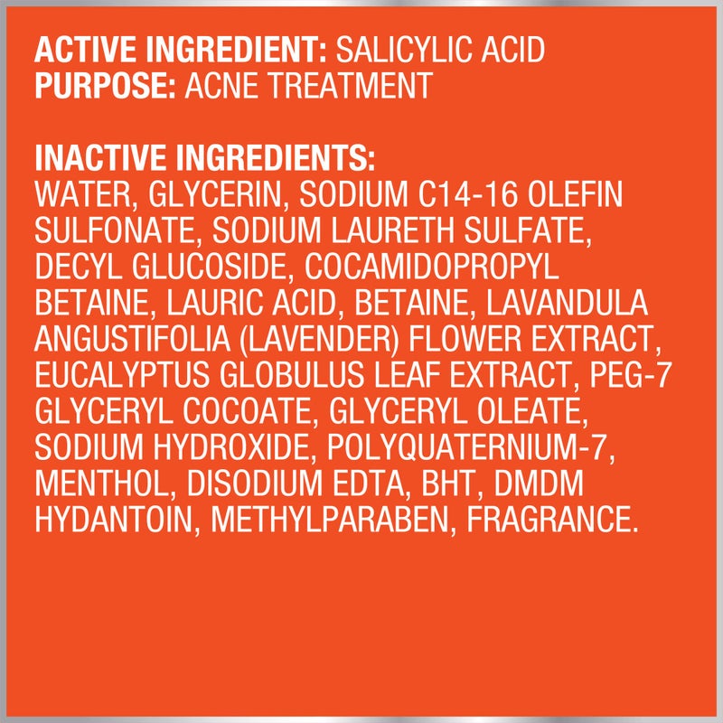 Biore Blemish Fighting Ice Cleanser Face Wash with Salicylic Acid, Clears and Helps Prevent Acne Breakouts, Cools & Refreshes Skin, Oil Free, 6.77 Oz - Image 4
