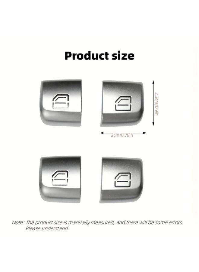 Style A Auto Window Switch Button Cover Cap Assembly for Car Locking Position Lossless Replacement - Image 2
