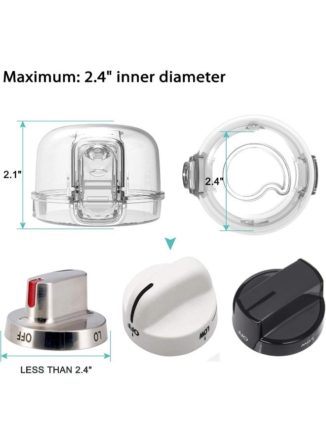 GRENFU Child Safety Stove Knob Covers (5 + 1 Pack) - Image 3