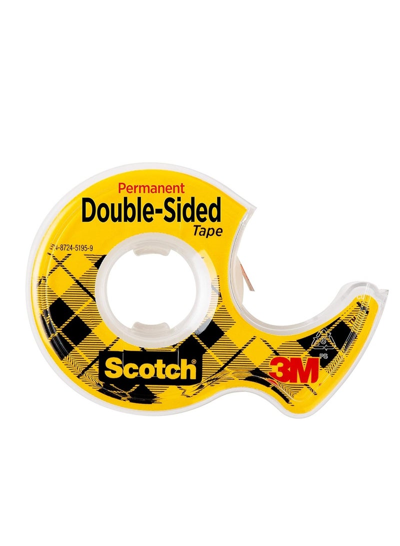 Scotch Double Sided Tape on a dispenser 1/2 in x 250 in - Image 2