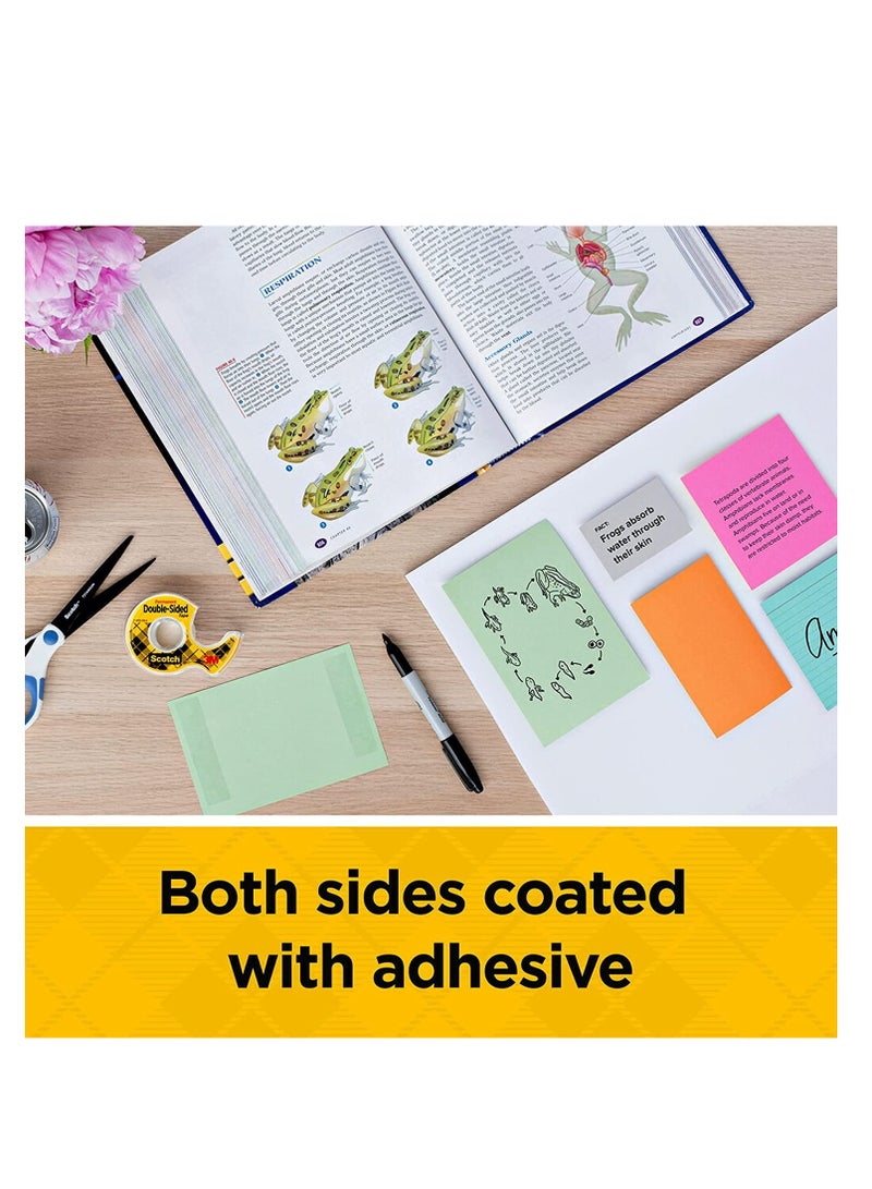 Scotch Double Sided Tape on a dispenser 1/2 in x 250 in - Image 3