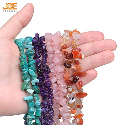 JOE FOREMAN 7-8mm Red Jasper Chips Beads for Jewelry Making Natural Gemstone Semi Precious 34" JOE FOREMAN - Image 5