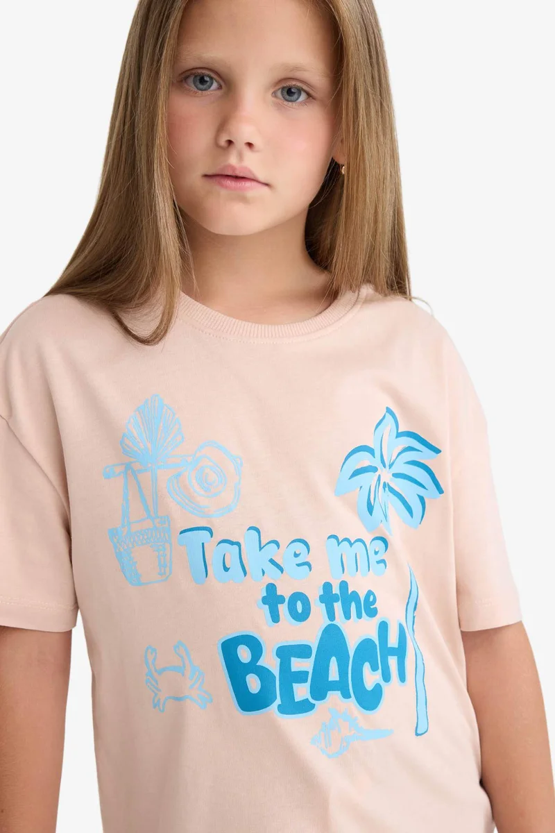 ديفاكتو Relax Fit Short Sleeve T-Shirt