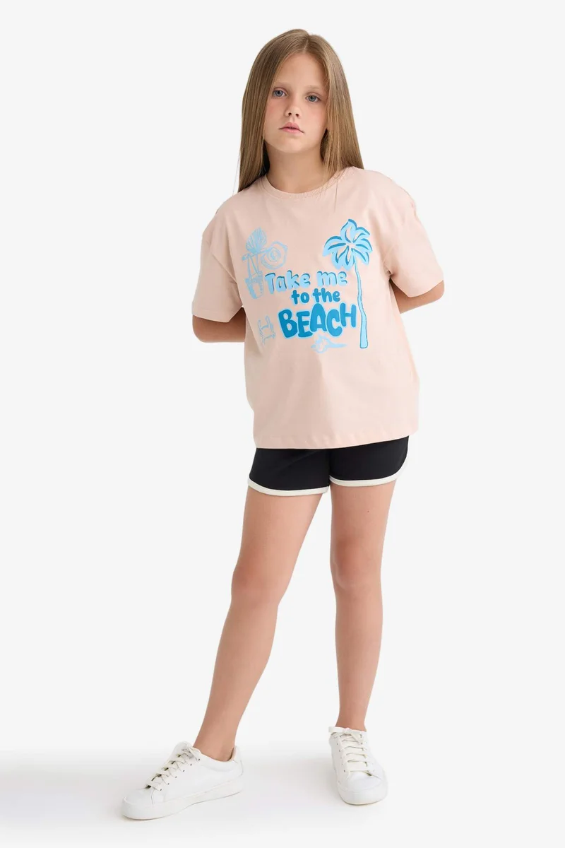 ديفاكتو Relax Fit Short Sleeve T-Shirt