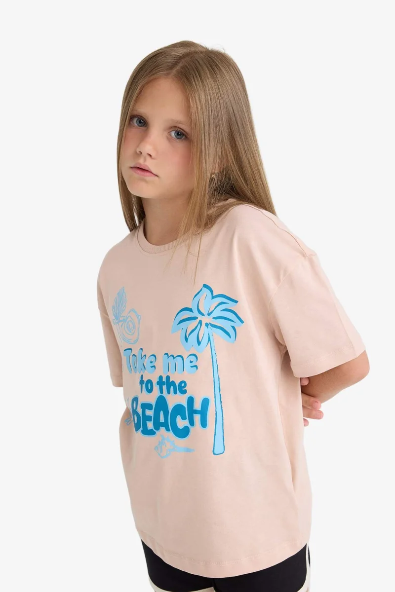 ديفاكتو Relax Fit Short Sleeve T-Shirt