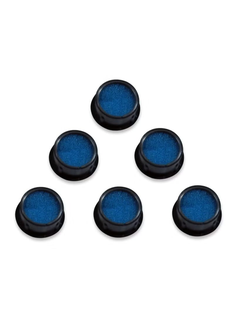 Uni Filter UFV-6 Foam Filtered Air Vent, Black, 1"