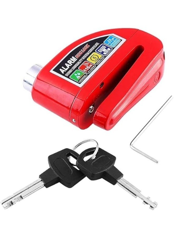 UShop Anti-theft alarm lock for motorcycles, suitable for all motorcycles, waterproof, for disc brakes or clutches, by Yoshop - Image 2