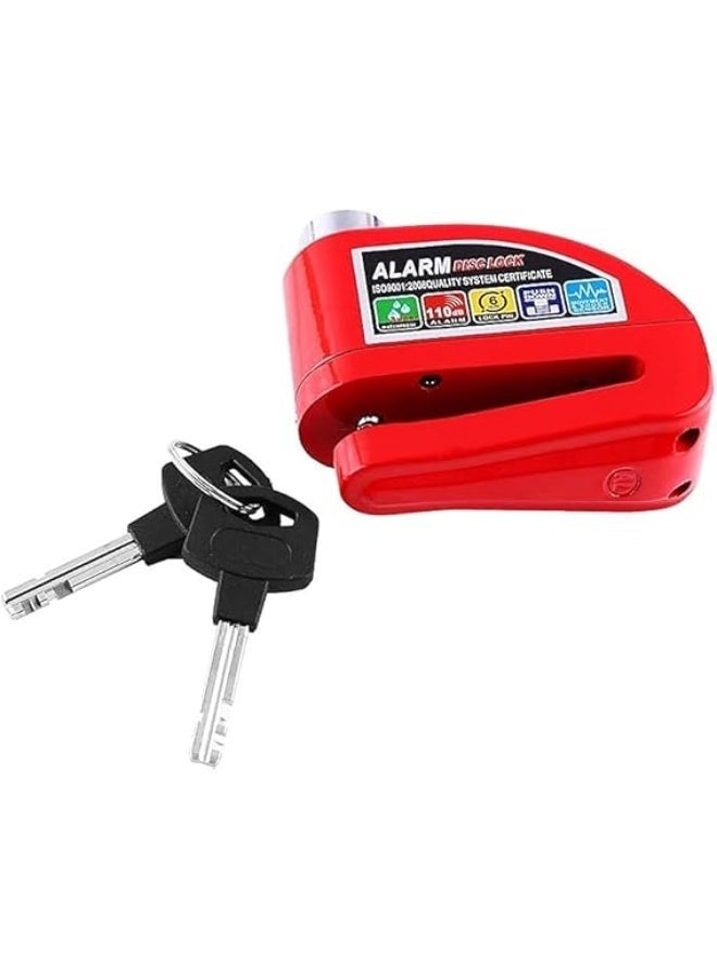 UShop Anti-theft alarm lock for motorcycles, suitable for all motorcycles, waterproof, for disc brakes or clutches, by Yoshop - Image 1