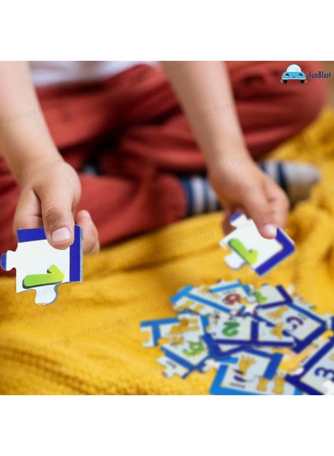 فنبلاست لعبة تركيب الصور المقطوعة للأطفال من سن 3 إلى 5 سنوات - 24 قطعة (متعددة الألوان، مقاس 30×22 سم) - Image 5