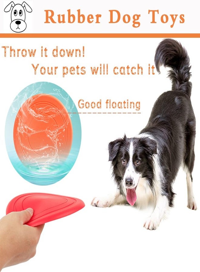 Bvrbaory 6 Pack Dog Flying Discs - Interactive, Soft Floating Saucer for Small, Medium Dogs - Safe on Teeth - Image 5