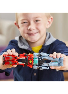 TRANSFORMERS Transformers EarthSpark Cyber-Combiner Terran Twitch and Robby Malto Robot Action Figures, Interactive Toys for Boys and Girls Ages 6 and Up  - Image 5
