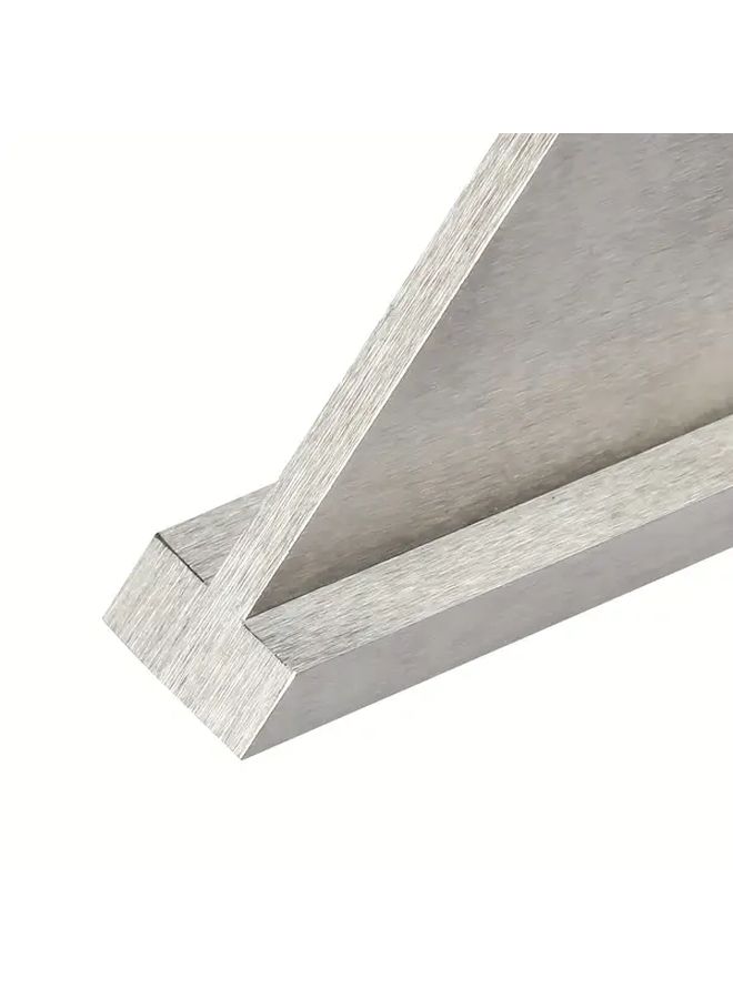 مسطرة زاوية ميتري 45 درجة مع قاعدة 100x70 مم 120x80 مم 150x100 مم 200x130 مم من الصلب المقسى DIN 875 2 - Image 5